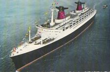 CPA 76 LE HAVRE liner FRANCE. OCEAN LINER - NEW YORK 1950-1962. Written 1967 picture
