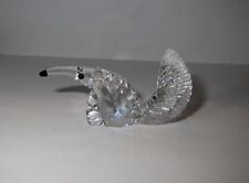 Swarovski Crystal Discontinued  ANTEATER FIGURINE - SIGNED & BOX picture