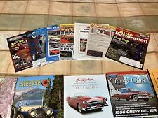 Lot of Classic Car Magazines & Catalogs Barrett  Jackson Packard More picture