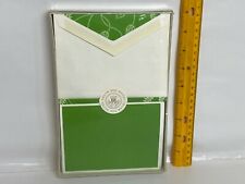 New - Anna Griffin Green Thank You Cards 20 Embossed Cards  picture