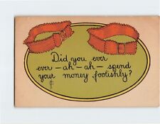 Postcard Did you ever ever - ah - ah - spend your money foolishly?, w/ Art Print picture