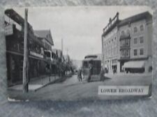 Antique Lower Broadway, Bangor, Pennsylvania Postcard picture