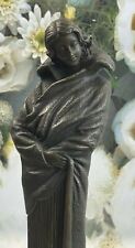 Vintage Classic Female Woman Fashion Lover Bronze Marble Statue Sculpture Sale picture