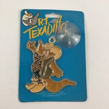 R.T. Texadillo Hanging Official Mascot Susquicentennial Suction Vintage 1980s picture