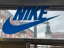 vintage nike hanging acrylic sign store display sign dealer issue 90s picture