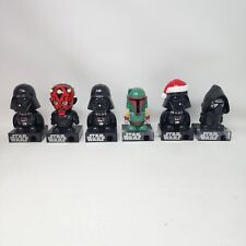 Galerie Star Wars Talking Gumball Candy Dispenser Lot Of 6 Darth Vader Boba Fett picture