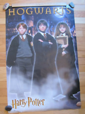 1997 Vintage Harry Potter Hogwarts Poster #2381 TRENDS Warner Bros NEW SEALED picture