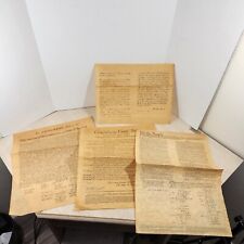 Lot 4 Replica Parchment Constitution Declaration of Independence Lincoln Letter picture