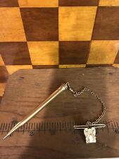 Vintage Gorgeous Wahl Eversharp Rose Gold Filled Pencil On SOB & Co Watch Chain picture