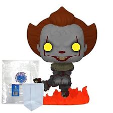 IT: Pennywise Dancing GITD Chase #1437 Funko Pop + Protective Case picture