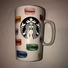 Starbucks Coffee Mug Rainbow French Macaroons 16 oz 2015   picture