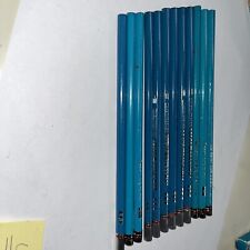 Beautiful New 12 Assorted BEROL TURQUOISE Great New Pencils Made In The USA picture