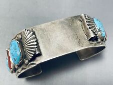 ONE OF THE MOST IMPORTANT VINTAGE ZUNI STERLING SILVER WATCH BRACELET picture