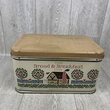 1940s Vintage  Metal Tin Bread & Breakfast Inn Country  Cottage Farm House picture