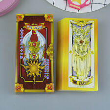 Anime Cardcaptor Sakura Clow Cards Cosplay Fortune Tarot Card Captor Full Set 56 picture