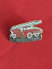 VINTAGE 4B FIREFIGHTERS C.P.I. NEUILLY THE BISHOP PIN'S PIN LAPEL PIN  picture