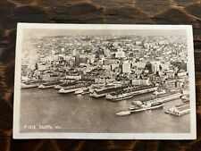Seattle Washington Real Photo Postcard 1940’s  picture