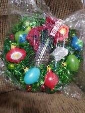 Wondershop Animated Christmas Wreath Talking Ornaments Sound Motion Activated   picture