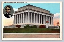 Washington D. C. Lincoln Memorial Landscape VINTAGE Postcard picture