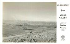 Arizona Verde Valley Mining Smelter 1940s Frasher Postcard Clarkdale 21-12048 picture