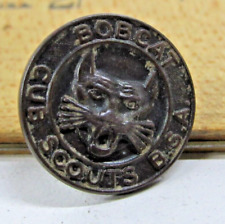 Vintage BSA Bobcat Cub Scout Rank Pin Lapel Boy Scouts Of America #EL-15 picture