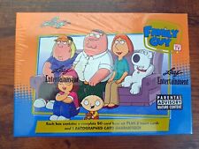 2011 LEAF FAMILY GUY FACTORY SEALED BOX SET -  CARRIE FISHER OR MARK HAMIL AUTO? picture