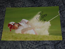 GOLFER  -12x8  PHOTO SIGNED  .(8) picture