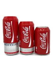 Silicone Beer Can Covers Hide A Beer (3 PACK) Coca Cola Sleeve Koozie picture