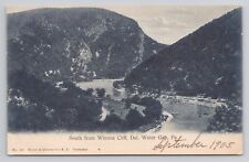 South From Winona Cliff Del. Water Gap Pennsylvania c1907 Antique Postcard picture