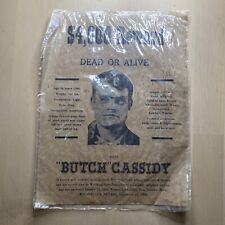 Butch Cassidy wanted poster - Wild West Western Outlaw picture