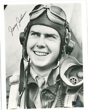 Gerald Johnson Signed 8x10 Photo WWII 56th FG Ace 16.5 Victories (AIV) picture