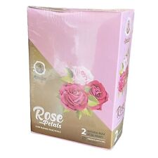 NATURAL ROSE PETAL WRAPS Afghan Wraps w/ Tips / Natural 25/2ct Packs picture
