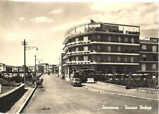 Road Heading to Tunisia Palace Hotel, Terracina, Italy Postcard picture