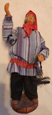Vintage SANTONS FLORENCE Chimney Sweep Clay Provence Figurine Hand Painted 10