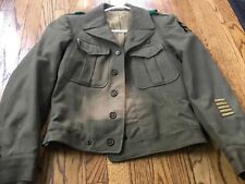 Vintage 1944 WWII US Army Wool Field Jacket 34 RTDM Clothing MFG Co. picture