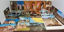 Lot Of 25 Vintage Color Postcards California Souvenir Missions Mystery Spot picture