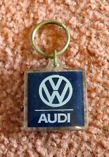 Vintage Volkswagen VW Audi Keychain  Pocono Volkswagen Audi Stroudsburg PA EUC picture