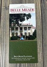 Vintage Belle Meade Name Of Tennessee Plantations Brochure  picture