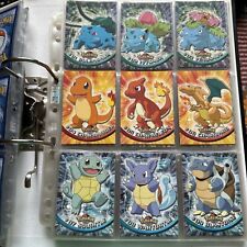 Pokemon Topps Series 1 Complete Set 90/90 Cards Charizard Excluded -Non Holo Set picture