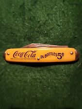 Vintage Coca Cola 5c Pocket Knife picture
