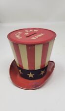 Vintage Uncle Sam Hat Bank 1940's WWII picture