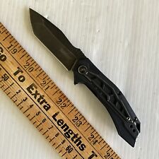 KERSHAW 1376 Black FLATBED Spring Open Assisted Tactical Folding Pocket Knife picture