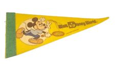 Vintage Walt Disney World PENNENT Small Souvenir Flag picture