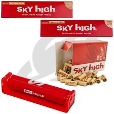 Sky High Papers Tips and Roller Bundle - King Size Organic & Natural Papers picture