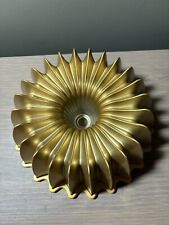 Nordic Ware Gold Brilliance Bundt Cake Pan 10 Cup Capacity USA picture