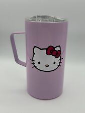 Hello Kitty Stainless Steel Tumbler With Handle NEW picture