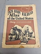 1928 Handy Railroad Atlas of the United States - Reprint Book picture