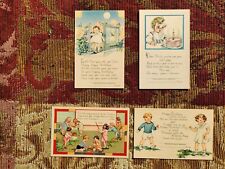 Four Nursery Rhyme c1905 Postcards Church Superintendent Unposted Unused  picture