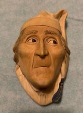 Vintage Bossons Chalk ware Scrooge Head England 1981 picture