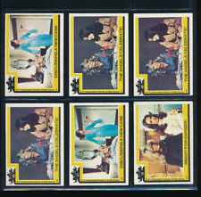 Lot (6) 1977 Topps Charlie's Angels #61 62 78 Sabrina Jill Kelly (K69) picture